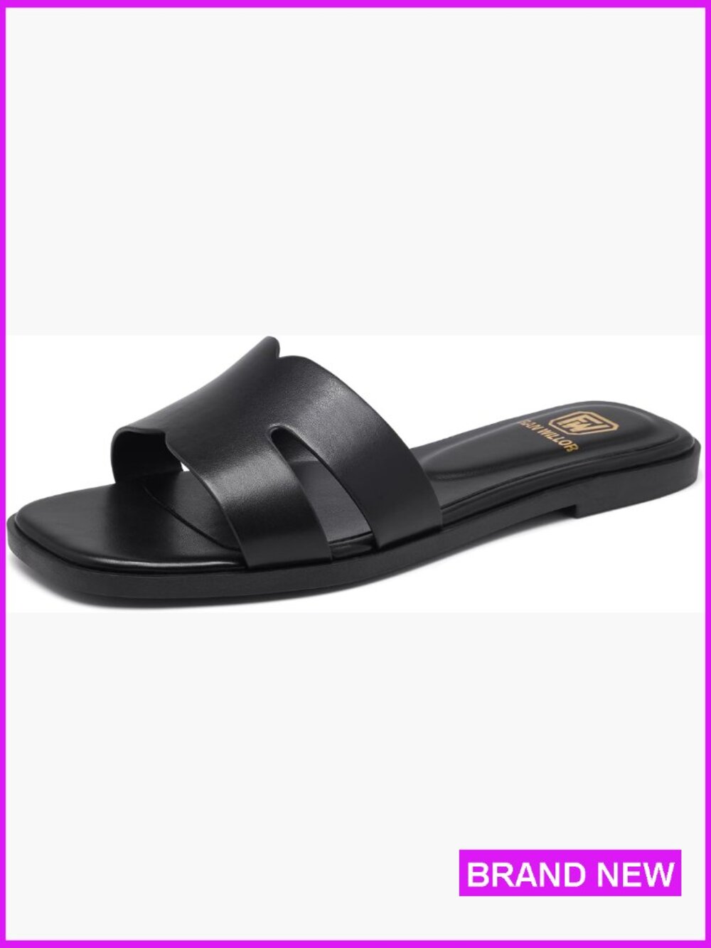 Womens Flat Sandals Dressy Comfortable Slip On Slide Summer Beach Sandals